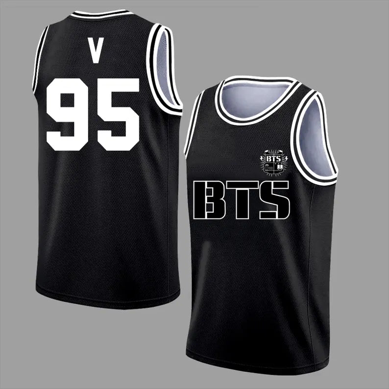 BTS World Tour 2026 Basketball Jersey Tank Top – Kpop Concert Shirt Gift for ARMY Fans