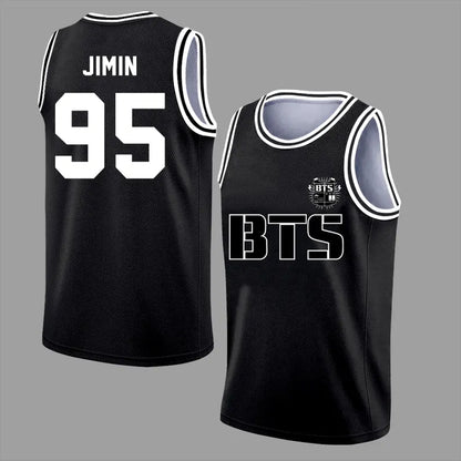 BTS World Tour 2026 Basketball Jersey Tank Top – Kpop Concert Shirt Gift for ARMY Fans