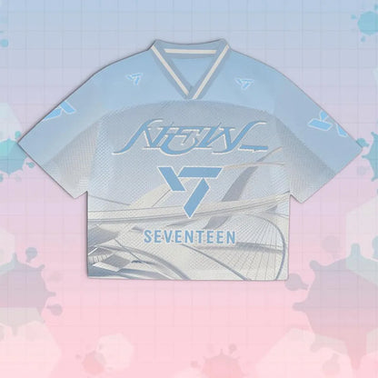 Seventeen World Tour New 2025 Mixed Mesh Jersey Football