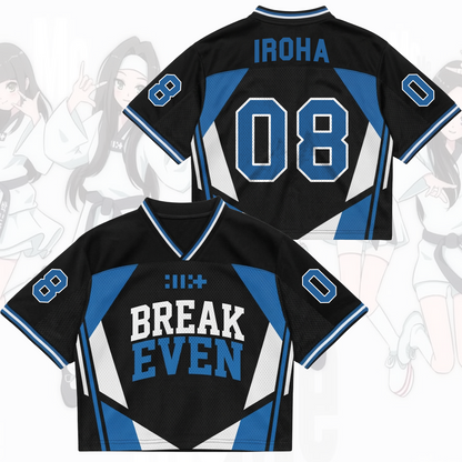 Breakeven Illit Sporty Uniform Mixed Mesh Jersey Gift For Gllit