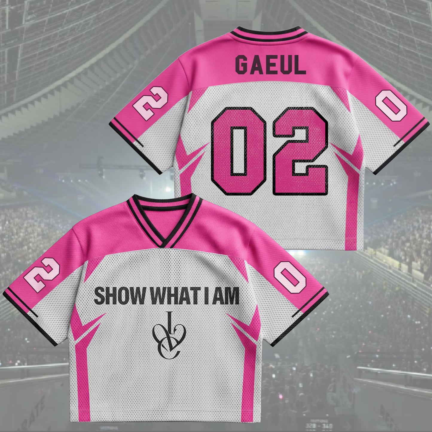 Bang Bang IVE Show What I Am World Tour Mixed Mesh Jersey