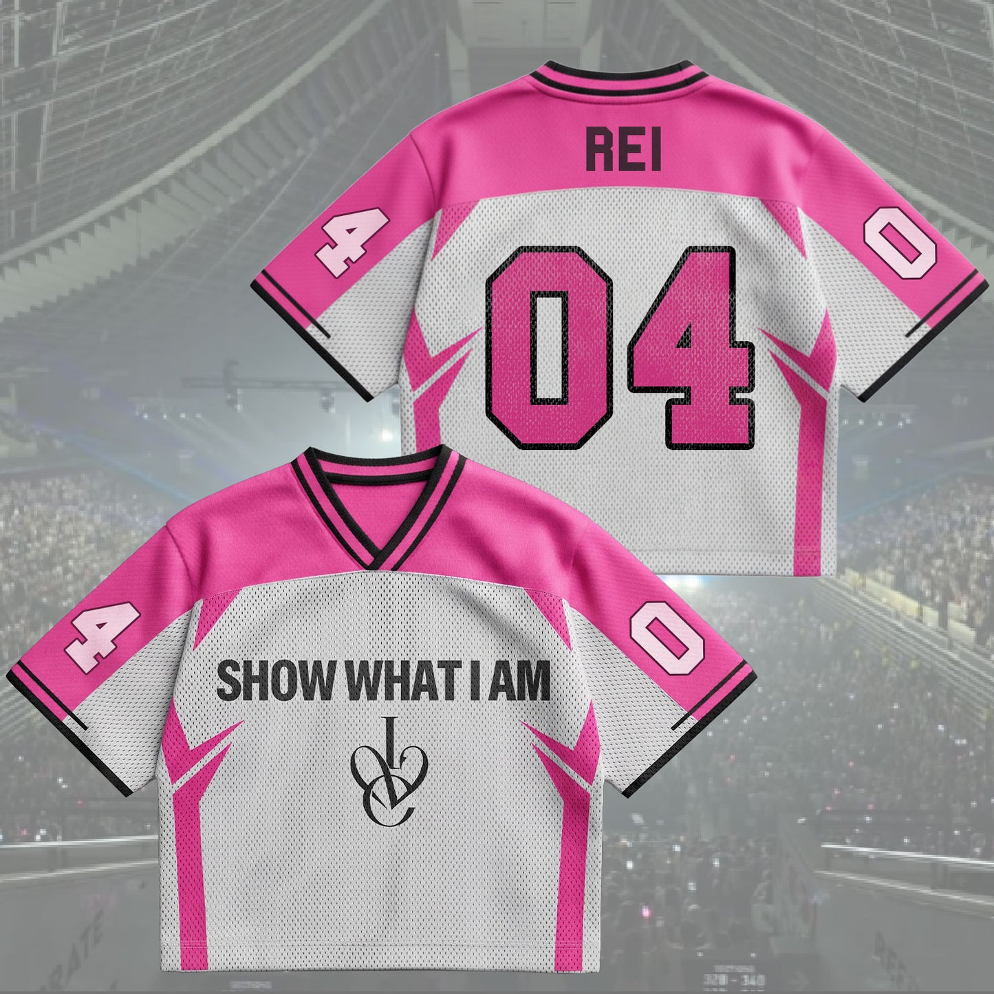 Bang Bang IVE Show What I Am World Tour Mixed Mesh Jersey