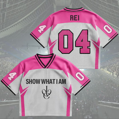 Bang Bang IVE Show What I Am World Tour Mixed Mesh Jersey