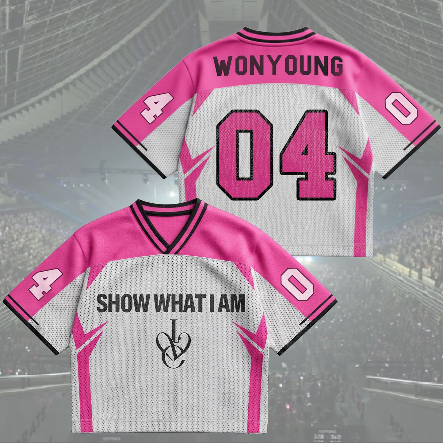 Bang Bang IVE Show What I Am World Tour Mixed Mesh Jersey