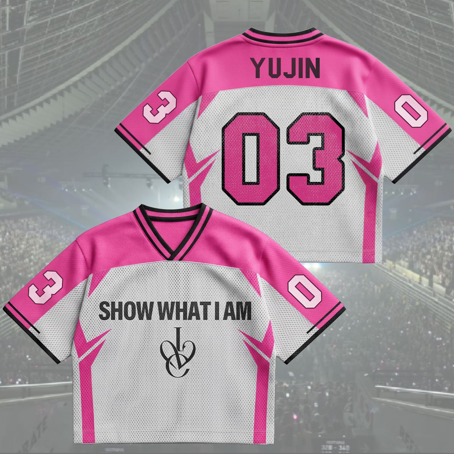 Bang Bang IVE Show What I Am World Tour Mixed Mesh Jersey