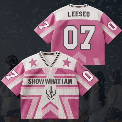 Connection IVE Show What I Am World Tour Mixed Mesh Jersey Fan Edition