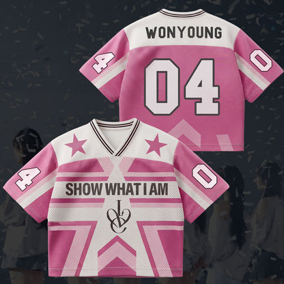 Connection IVE Show What I Am World Tour Mixed Mesh Jersey Fan Edition