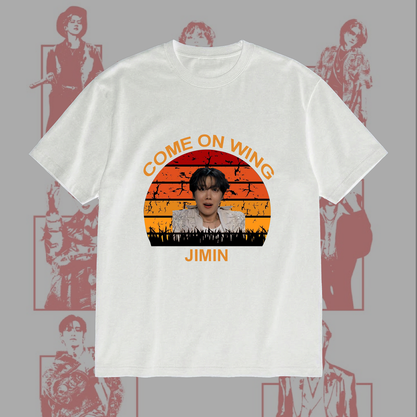 Vintage Bangtan BTS Hot Meme Come On Wing Shirt Gifts For Fan