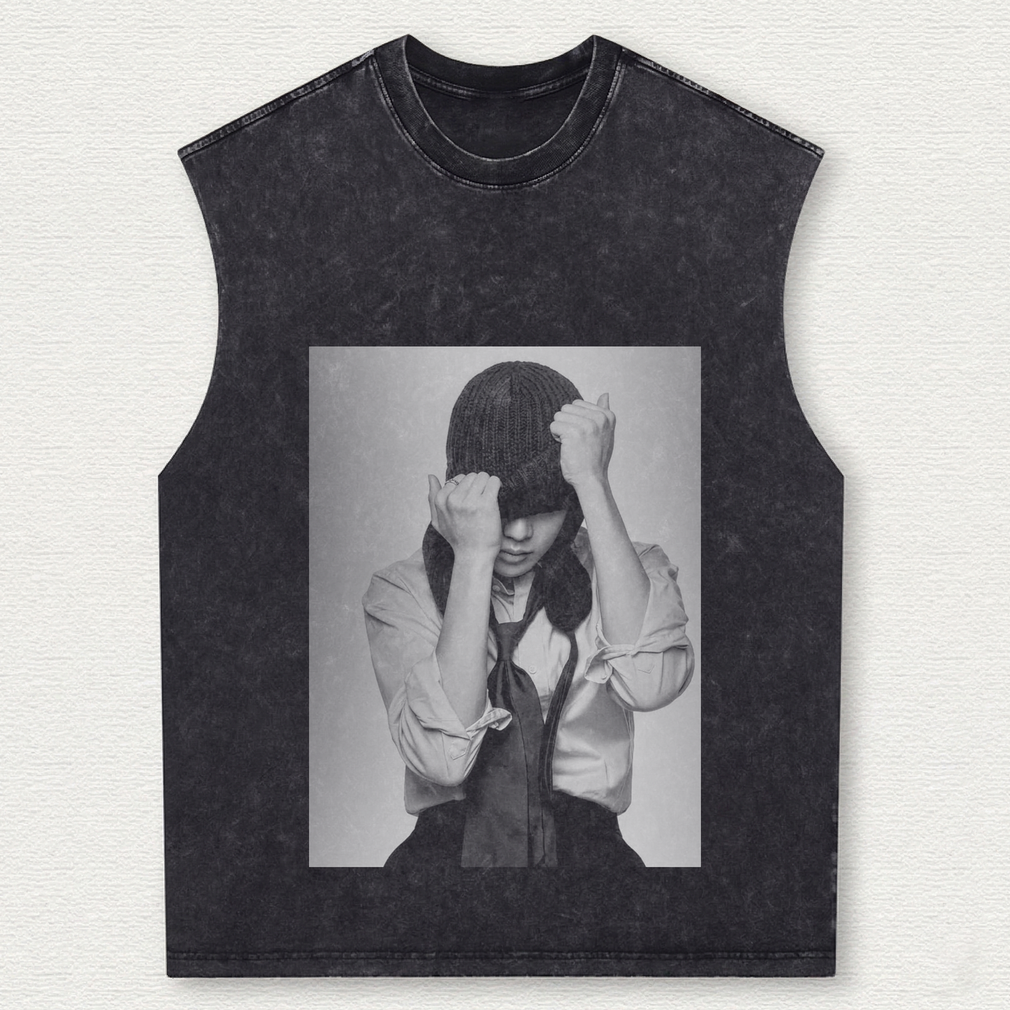 BTS Team Tour Vintage Washed Tank Top Gift For Army