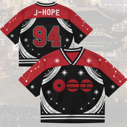 The Big Dipper BTS World Tour Mixed Mesh Jersey Gift For Fans