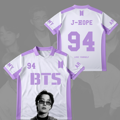 BTS Love Yourself Winged Neck Baseball Shirt