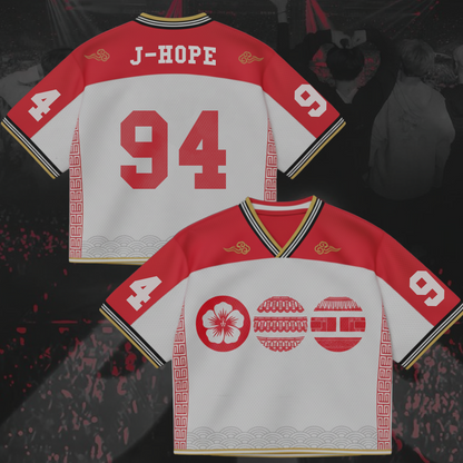 Eternal Dynasty BTS Mixed Mesh Jersey Gifts For Army