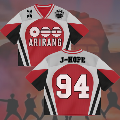 Arirang BTS Album Concert Mixed Mesh Jersey Gifts