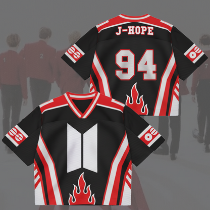 Triumphant Arirang Album Concert Mixed Mesh Jersey