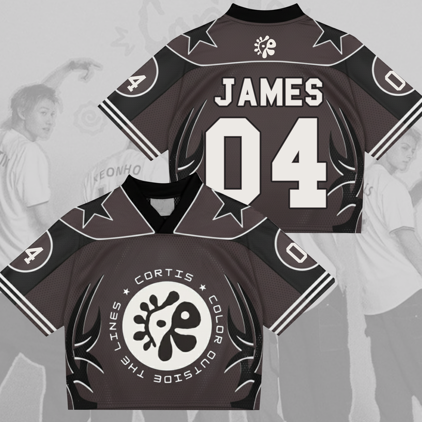 Cortis Color Outside The Lines Mixed Mesh Jersey
