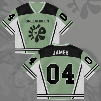 GREENGREEN Album Cortis 2026 Mixed Mesh Jersey Gifts