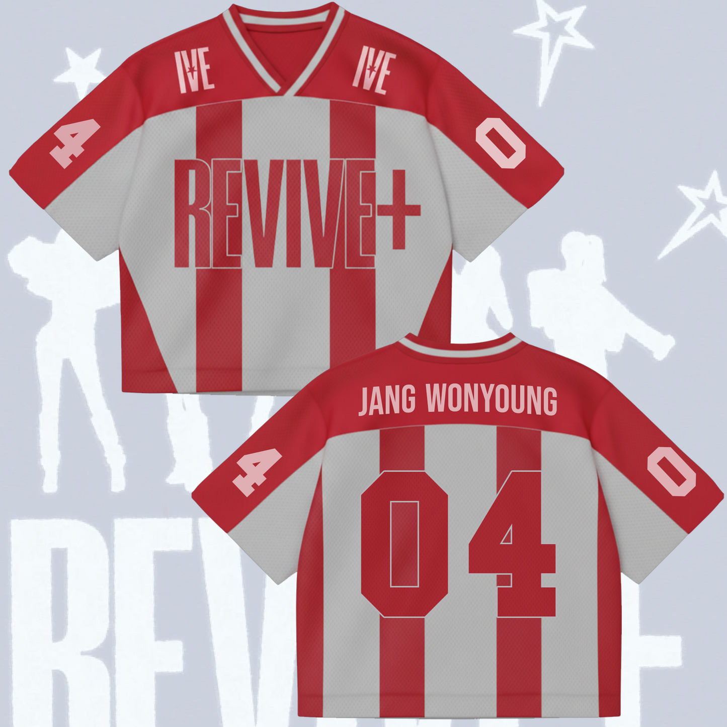 Powerful Revive IVE  Mixed Mesh Jersey