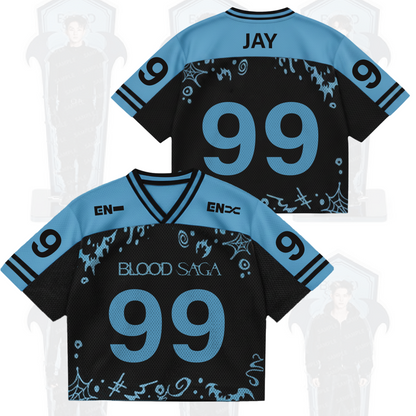 The Sin Vanish Enhypen Blood Saga World Tour Mixed Mesh Jersey