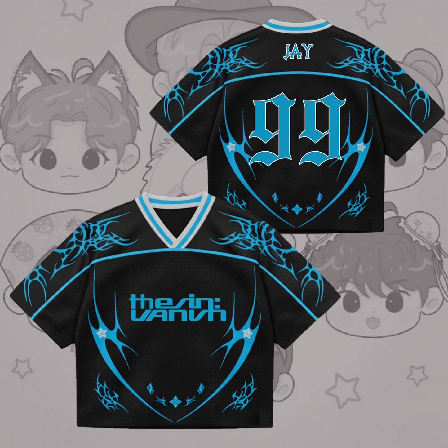 THE SIN: VANISH Ver 2 Enhypen Album Mixed Mesh Jersey