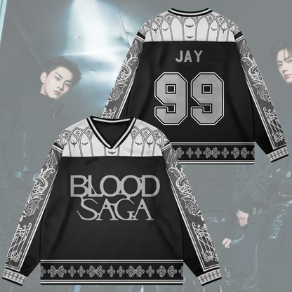 The Vanishing Sin Blood Saga Enhypen World Tour Mesh Splicing Long Sleeve