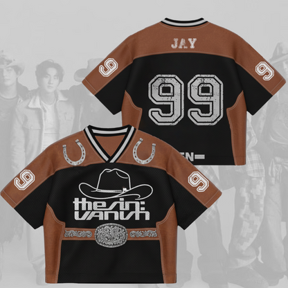 Enhypen The Sin Vanish Chapter 2 Cowboy Collection Mixed Mesh Jersey