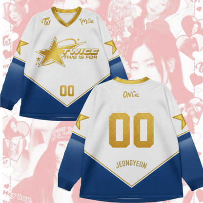 WAVESTEEᵀᴹ Twice Once Squad World Tour 2 Mesh Splicing Long Sleeved