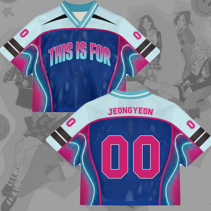 WAVESTEEᵀᴹ The Future Softline Twice This is For Tour Mixed Mesh Jersey