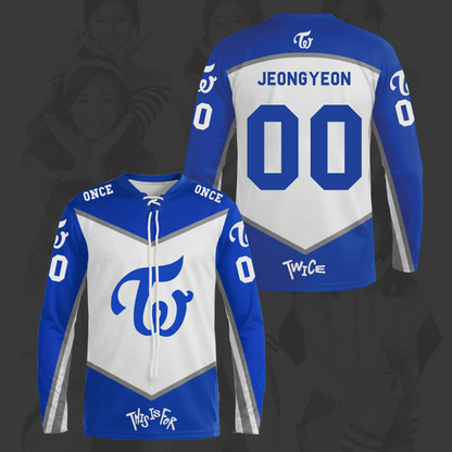 This Is For World Tour Twice Lace Neck Hockey Jersey Gifts For Once