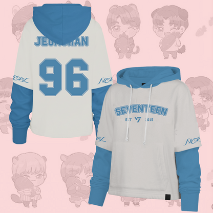 WAVESTEEᵀᴹ Seventeen New World Tour Shortstop Hoodie
