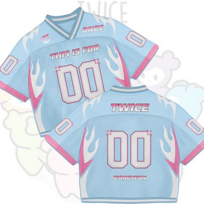WAVESTEEᵀᴹ Twice Uniform This Is For Tour 2 Mixed Mesh Jersey
