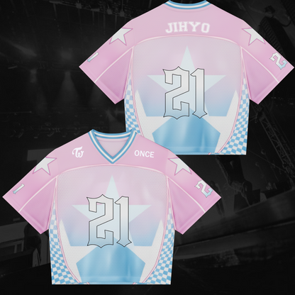 WAVESTEEᵀᴹ Twice One In a Milion 10th Anniversary Mixed Mesh Jersey