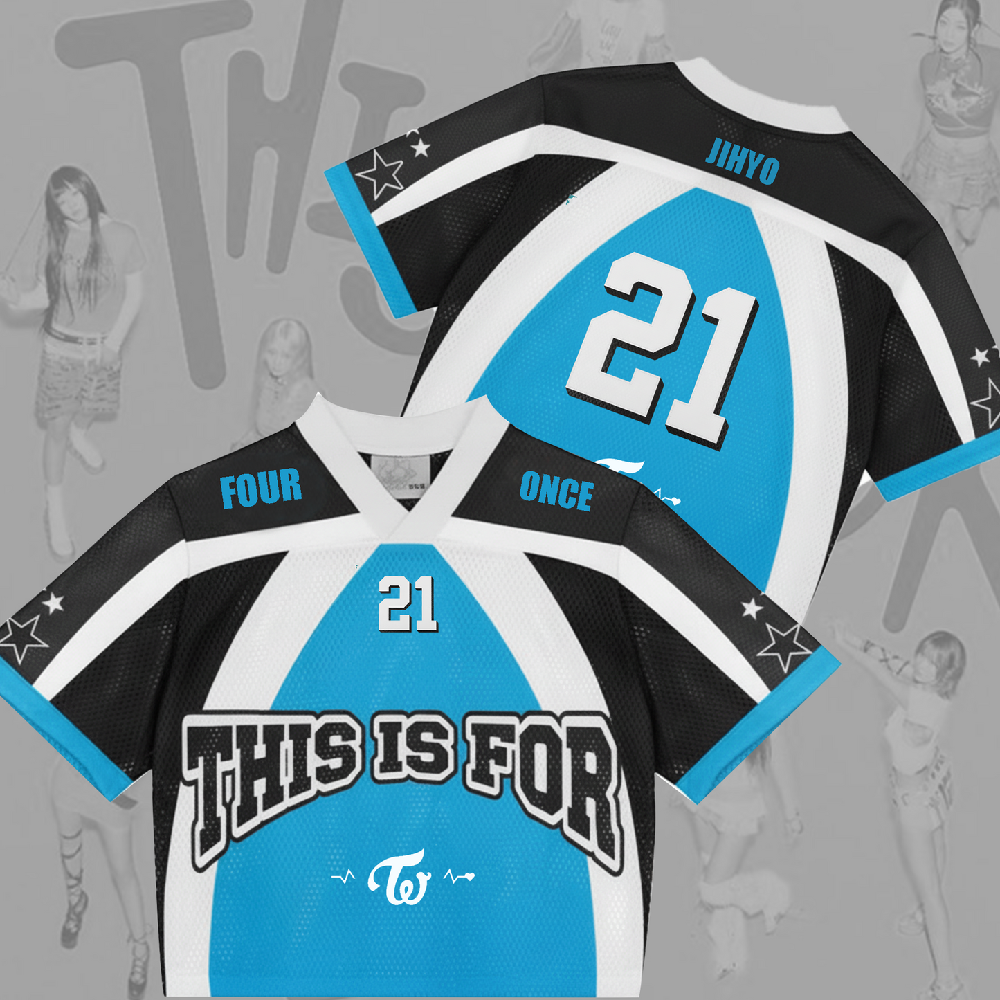 WAVESTEEᵀᴹ This Is For Tour Part 2 And Four Mixed Mesh Jersey