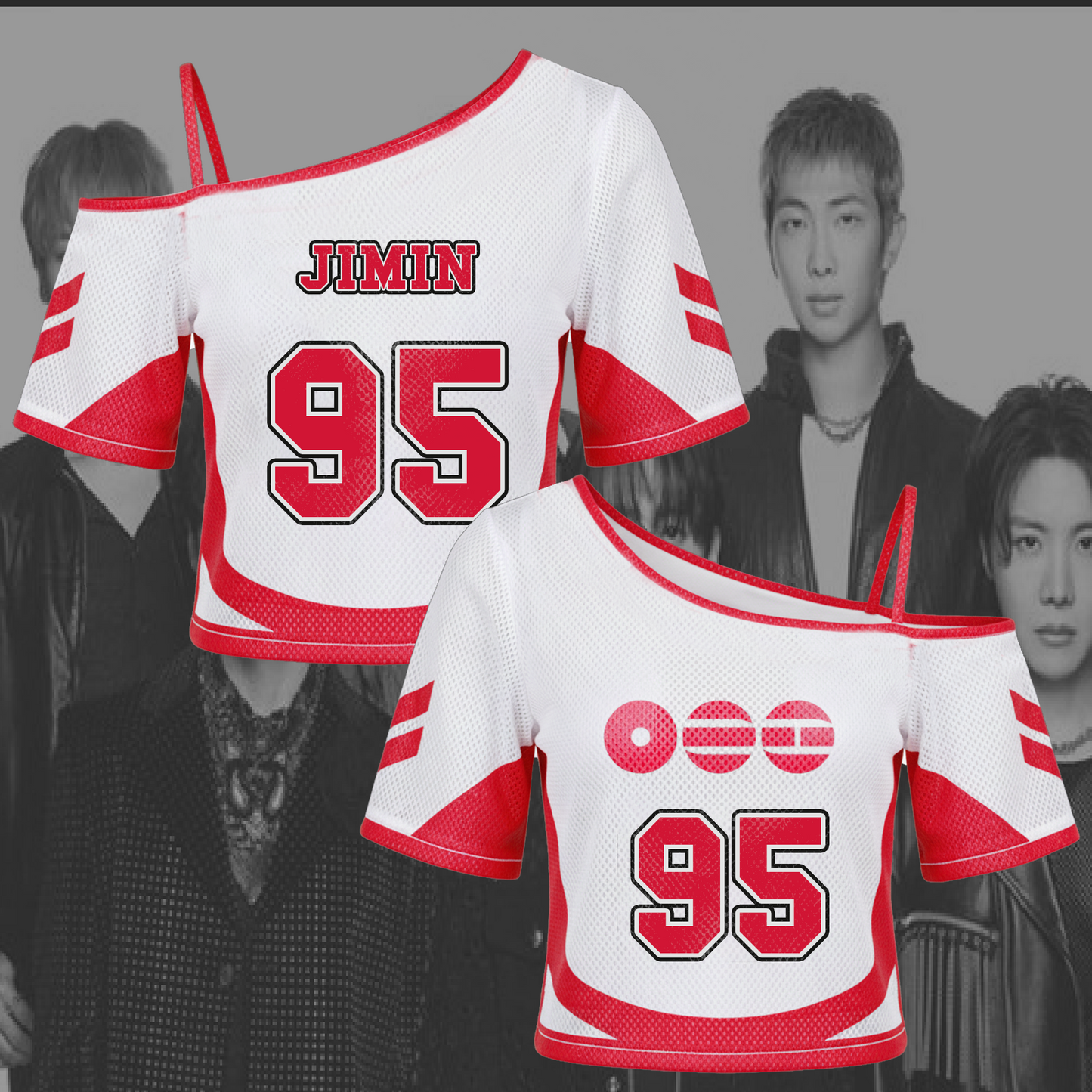 BTS World Tour Is Back Off Shoulder Mesh Gift For Army