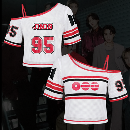 BTS 2026 World Tour Off Shoulder Mesh Gift For Fans