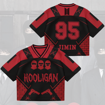 The Soul Snatcher BTS Hooligan World Tour Mixed Mesh Jersey