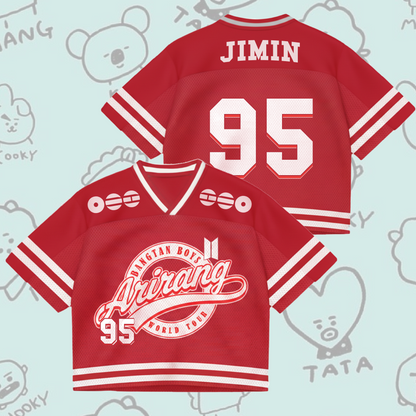 BTS 2026 Arirang World Tour Mixed Mesh Jersey