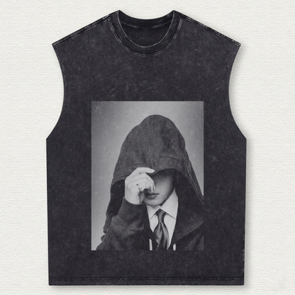 BTS Team Tour Vintage Washed Tank Top Gift For Army