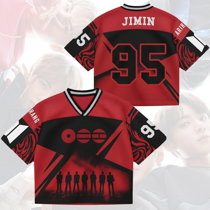 Gigantic Arirang BTS 2026 World Tour Mixed Mesh Jersey Gifts