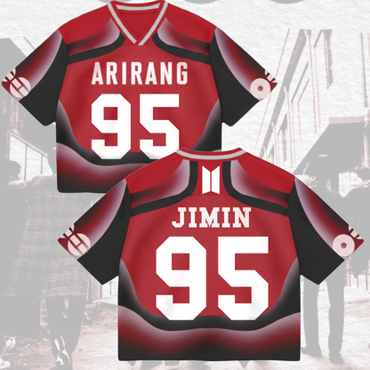 Heartfelt BTS 2026 World Tour Mixed Mesh Jersey Gifts