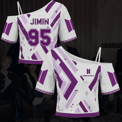 Borahae Bangtan Boys Come Back 2026 Tour Off Shoulder Mesh Gift For Fans