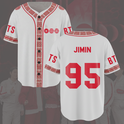 OT7 Reunion Traditional BTS World Tour Baseball Jersey