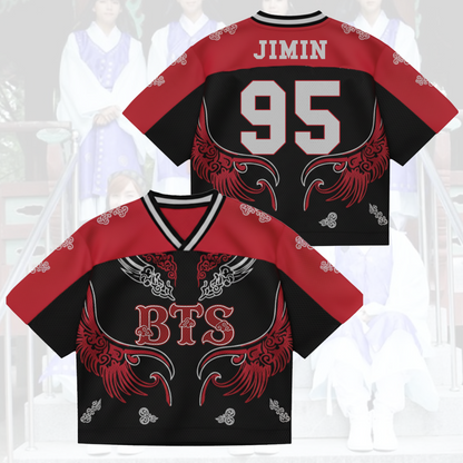 BTS Arirang World Tour Mixed Mesh Jersey Gifts