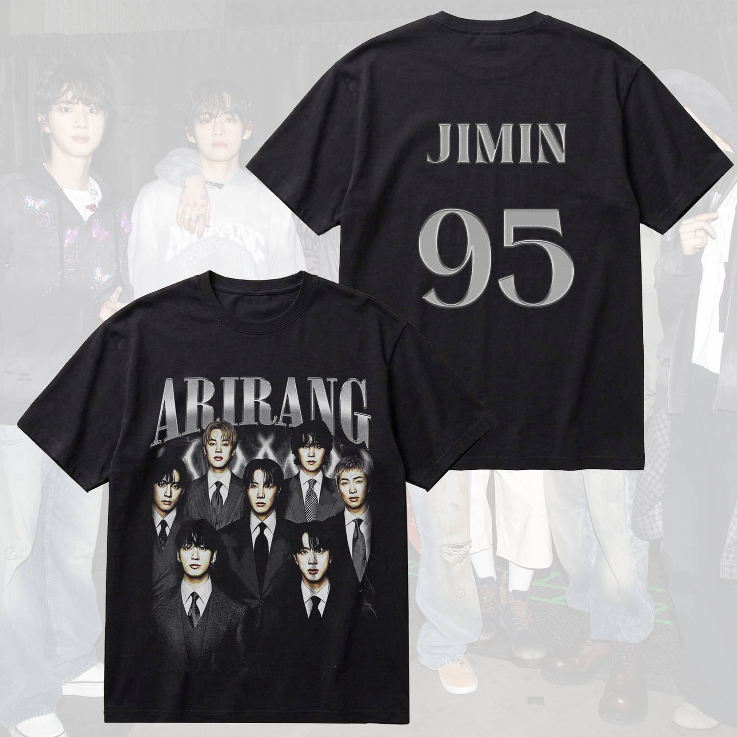 The Seven Gents Comfort Colors Shirt BTS World Tour Gift For Fans