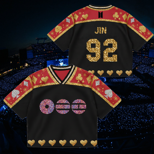 The City Las Vegas Arirang World Tour Mixed Mesh Jersey Gift For Fans