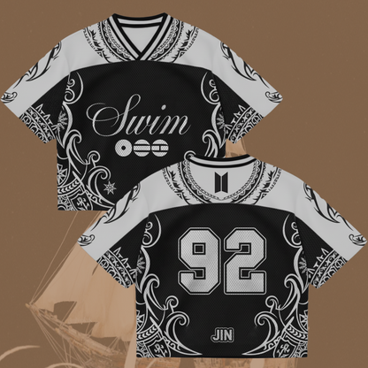 Swim Arirang Album Mixed Mesh Jersey Gifts For Fans