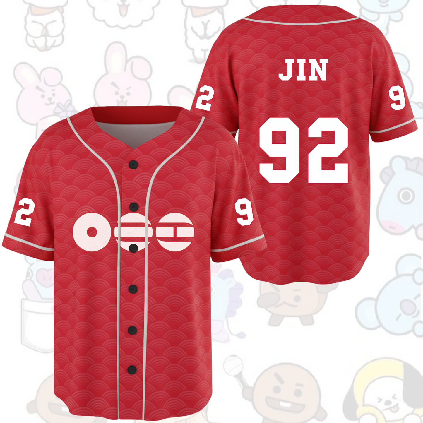 BTS Pacific Soul Arirang World Tour Baseball Jersey