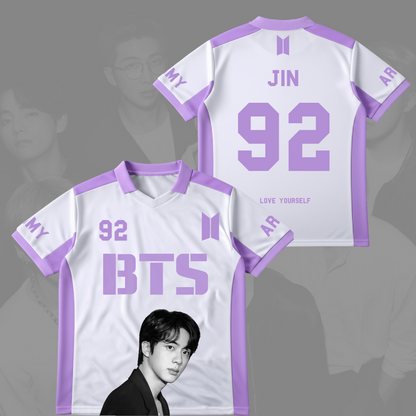 BTS Love Yourself Winged Neck Baseball Shirt