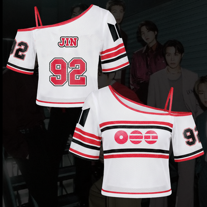 BTS 2026 World Tour Off Shoulder Mesh Gift For Fans