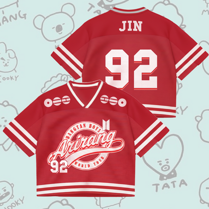 BTS 2026 Arirang World Tour Mixed Mesh Jersey