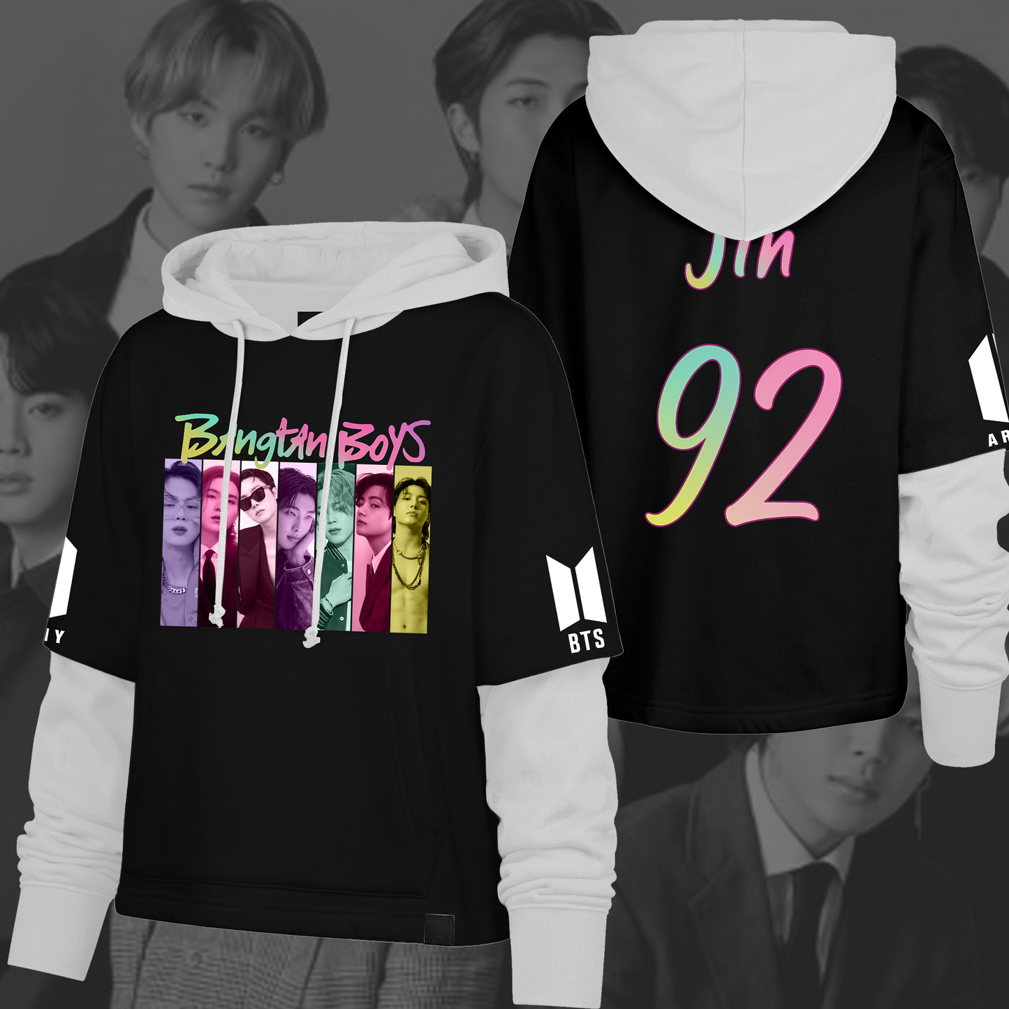 Bangtan Boys BTS Shortstop Hoodie